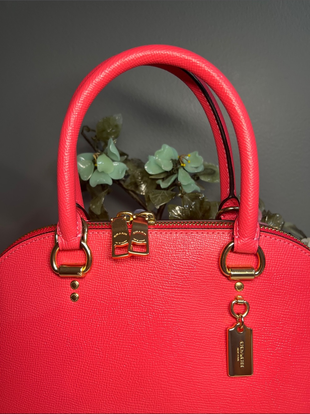 Coach Large Katy Dome Satchel - Picture 5 of 17